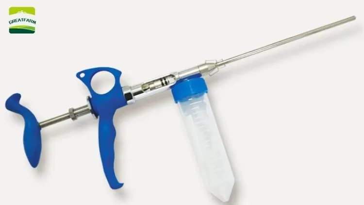 Steel Rabbit Artificial Insemination Gun Improved Pregnancy Rate for Farms New Condition