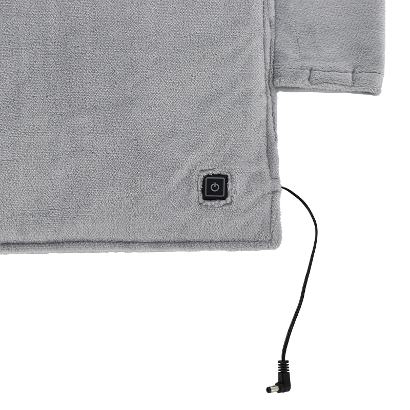 Best Selling Rechargeable Heating pad heated mini blanket auto off heating pain relief pack for body use warmer pad