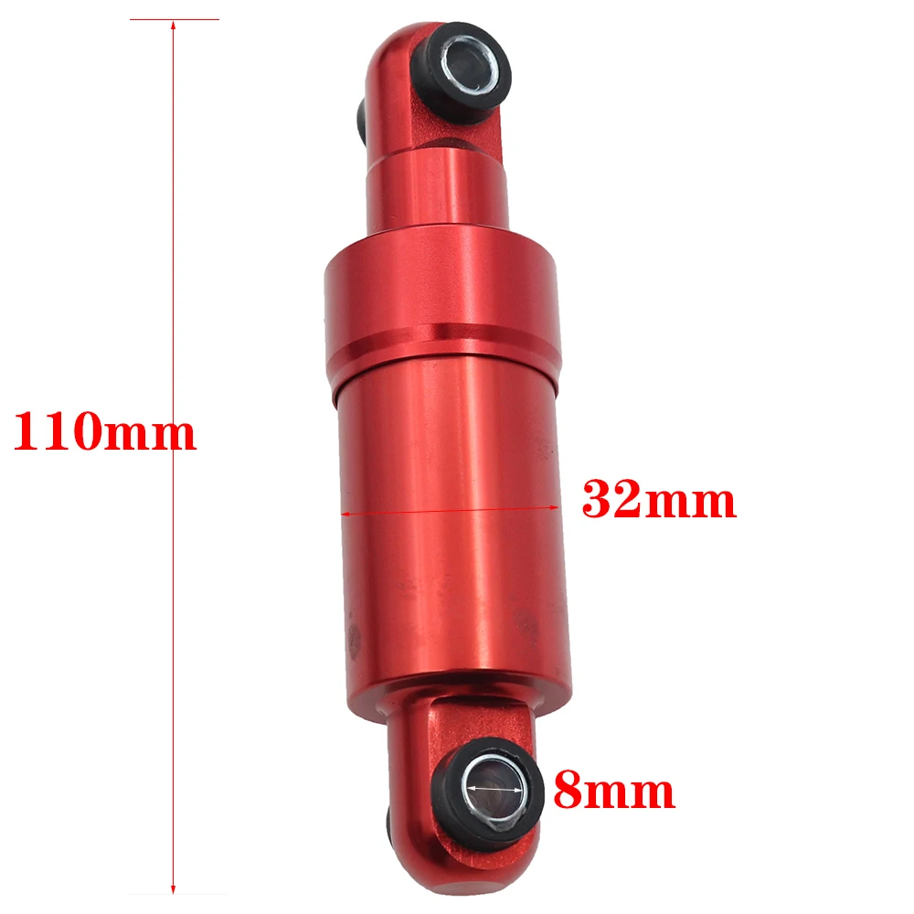 New Image Electric Scooter Rear Shock Absorber Aluminum Alloy for Kugoo M4 Suspension Shock Absorber 110 125 150mm 750lbs
