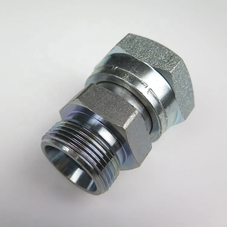 Hydraulic hose adapter fitting stainless steel T fitting tee connector