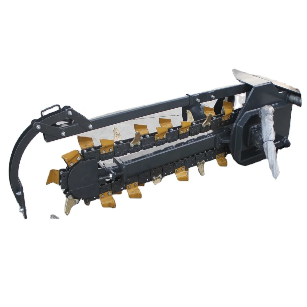 HCN 0207  skid steer loader trencher attachment