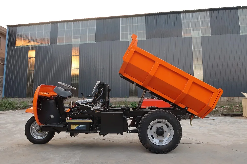 Diesel Tricycles 3-Wheel Diesel Cargo With Unload Three Wheels Diesel Tricycle Truck Dumper