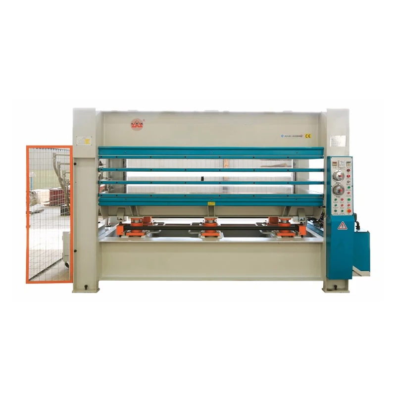 hydraulic HPL melamine laminating hot press machine