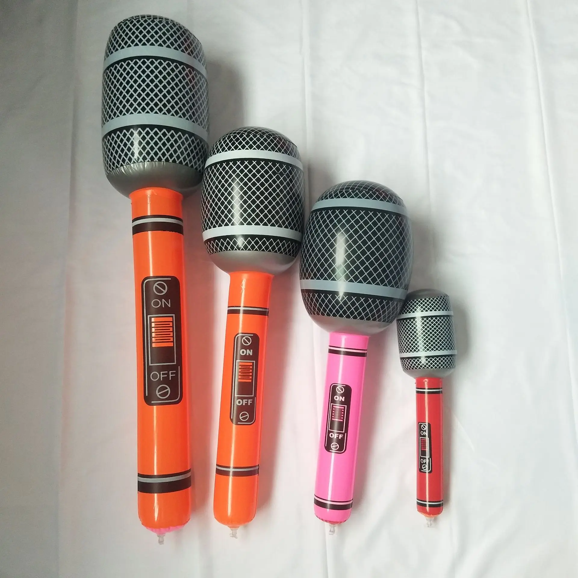 Wholesale PVC giant inflatable instruments Uppblasbar microphone