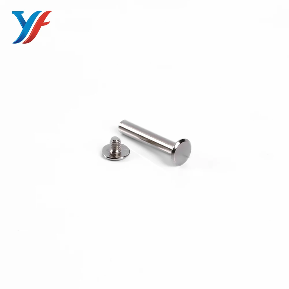 Stainless steel chicago screw/book inter screws