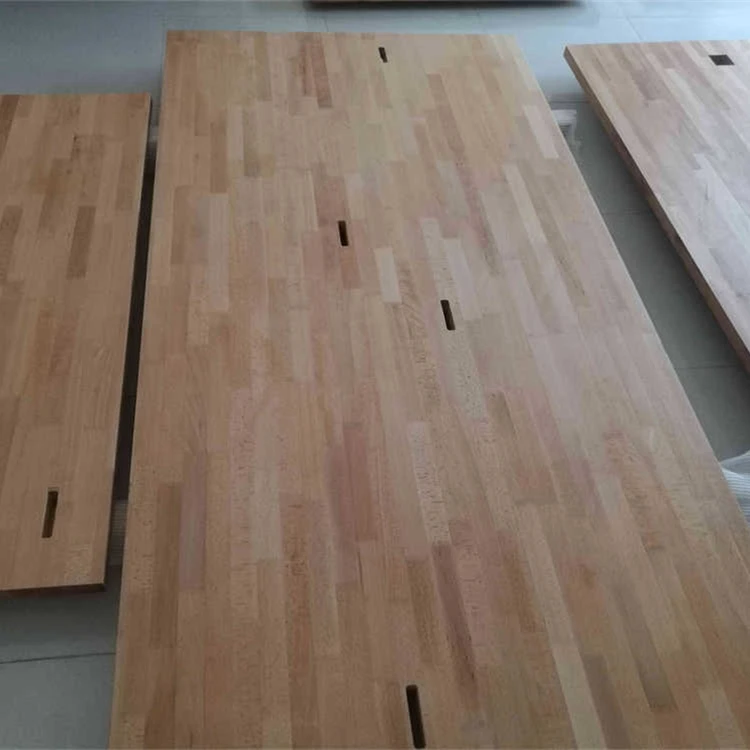 China Factory Professional Production And Sales Up To 6 Meters Long Solid Beech Finger Jointed Planks Wooden Countertop