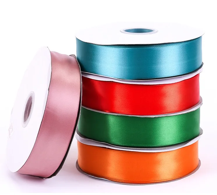 Best selling high-quality bowknot polyester thread high-density ribbon Customized ribbon