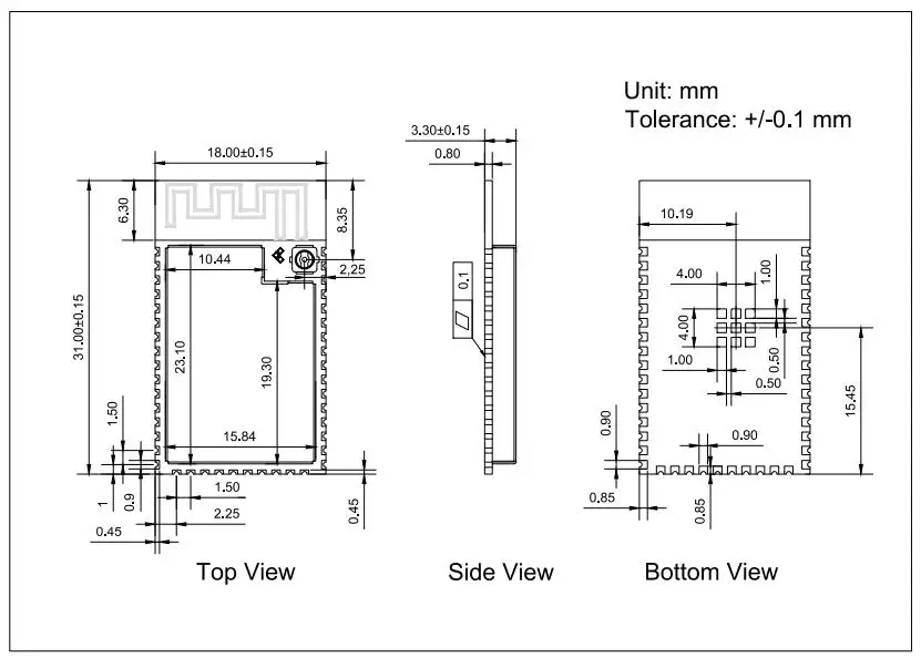 ESP32-S2-WROVER 2 MB PSRAM 4 MB SPI Flash PCB Antenna Single-core 32-bit Wi-Fi MCU ESP32-S2 Module for Data Logger