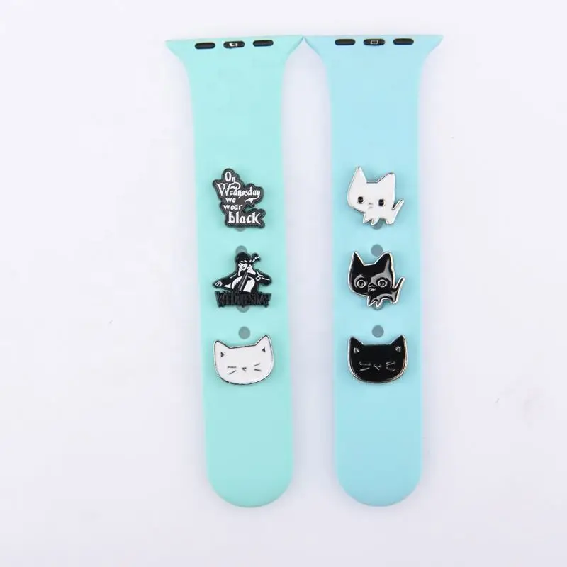 Arrival Bad Bunny Watch Accessories For Band Decor Metal Sport Charms Smart Bands