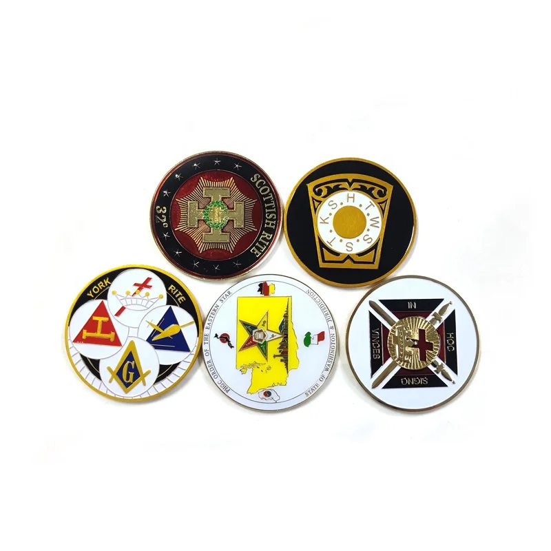 Personalized Masonic auto car badge hot fashion Freemason souvenir car emblem