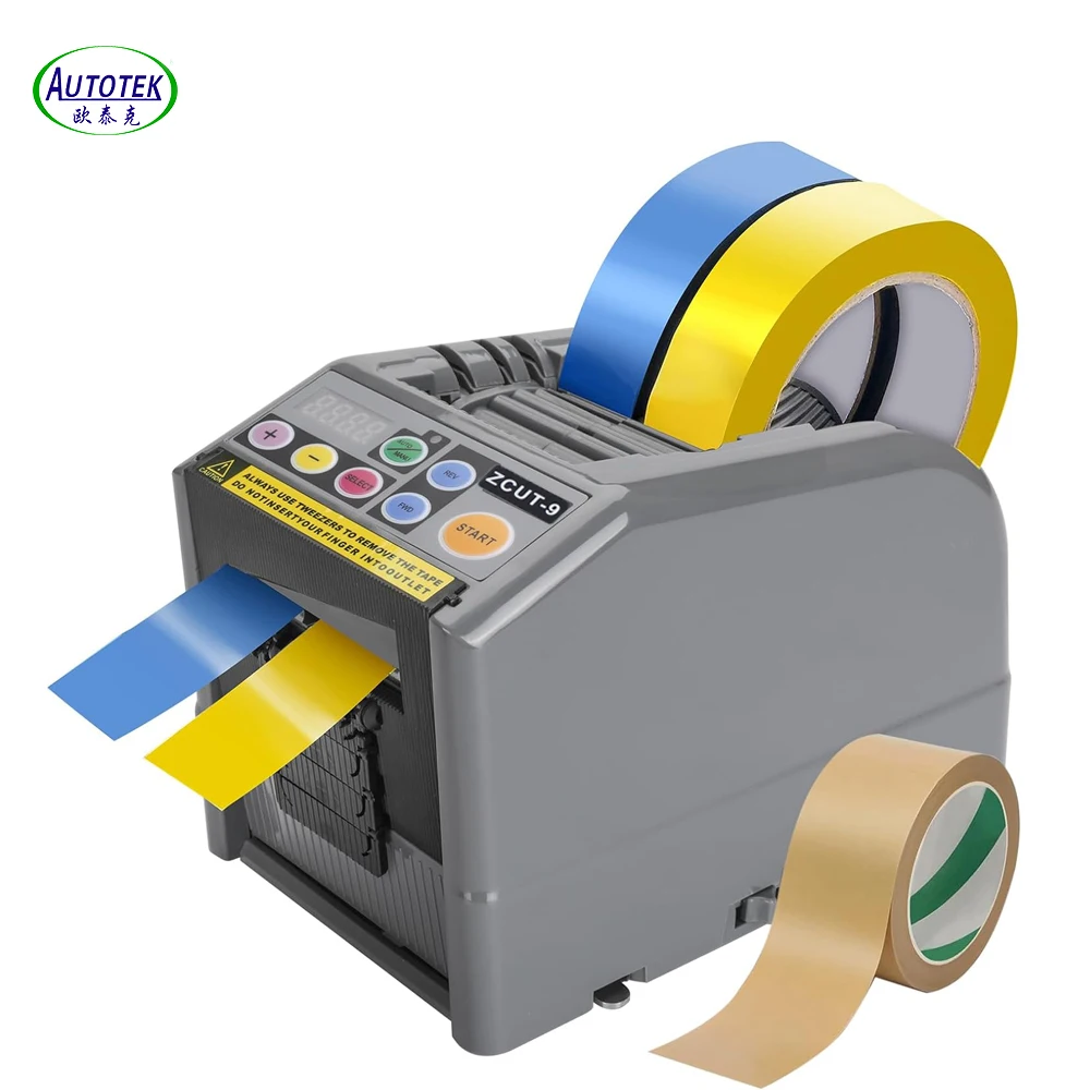Wholesale ZCUT 9 Electric Auto Tape Cutter Dispenser Cutting Various Tapes with 6-60mm Width