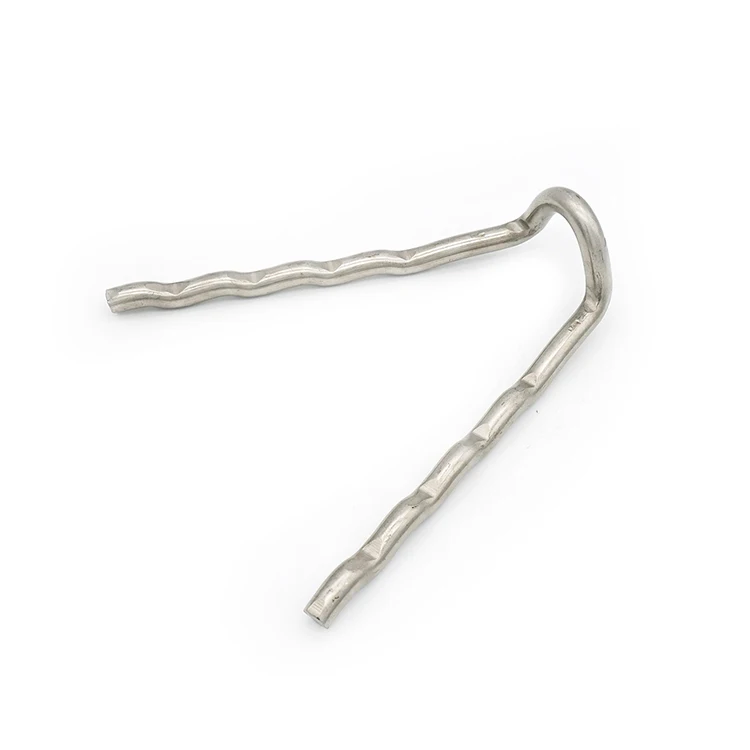 High quality ss refractory anchor nail hook stainless steel v type refractory anchor for ceramic fiber modules