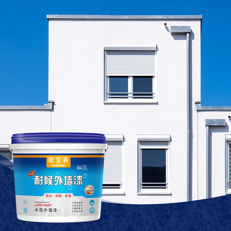 Factory price Emulsion latex Weather Resistance paint for the exterior wall coating