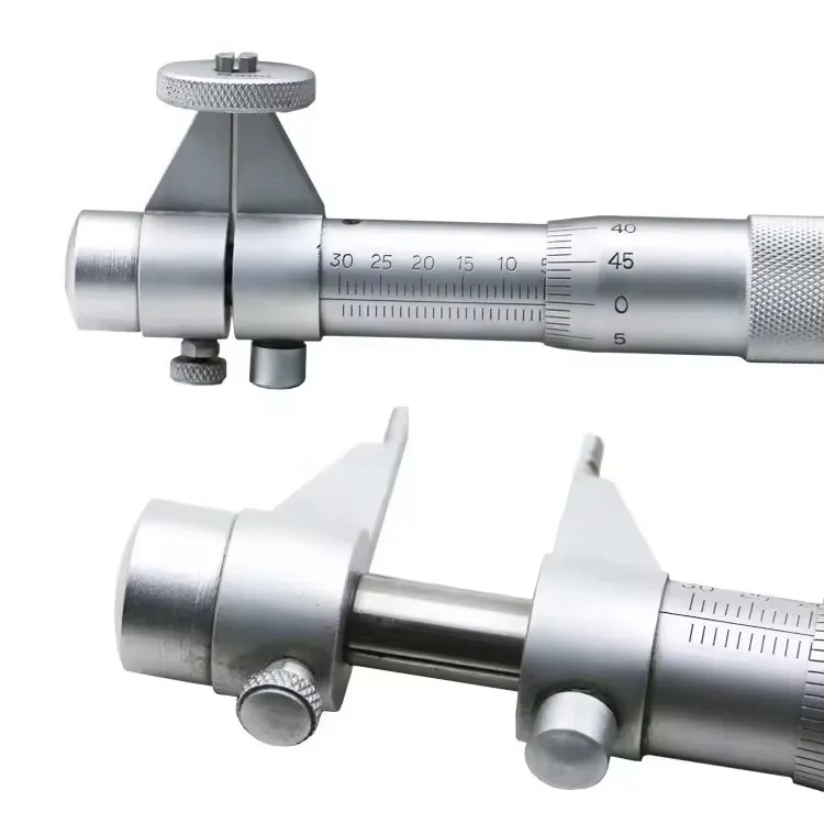 High Quality Precision 5-30mm/25-50mm/50-75mm Inside Micrometer Internal Carbide Tips Micrometer
