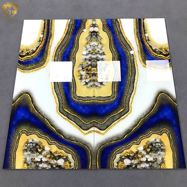 springletile gold porcelain polished glazed marble look slabs wall tiles bathroom ceramic wall tiles for small shower room