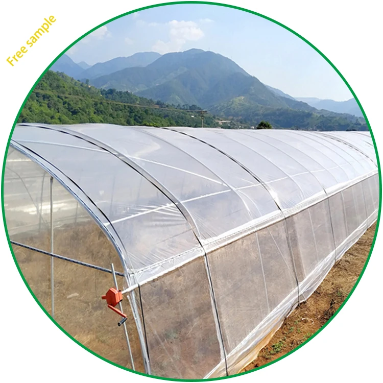 150 micro 200 micro Plastiv UV Film Greenhouse Cover Cheap Accessories Greenhouse Plastic Film