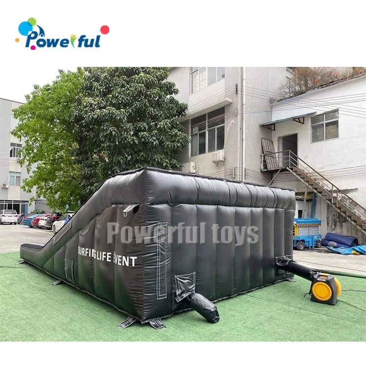 2025 Downhill mountain biking airbag inflatable freeride dirt jumping airbag for fmx bmx mtb landing inflatable  sport game