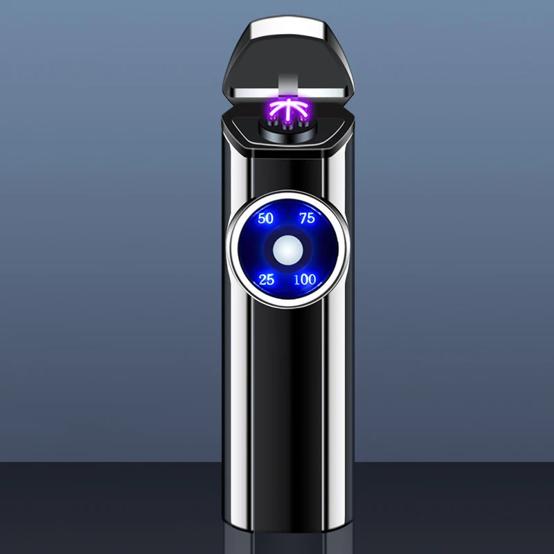 Уличная ветрозащитная перезаряжаемая USB-зажигалка с тройной дугой