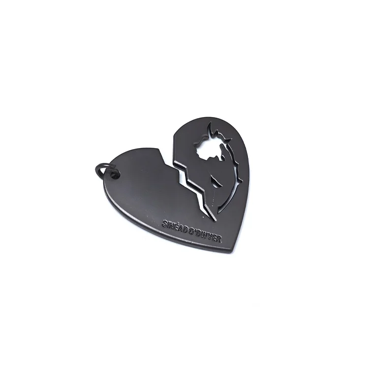 High-end Custom Name Brand Logo Engraved Pendant Custom Metal Charm Jewelry Tags Engraved Brand Logo Pendant For Jewelry