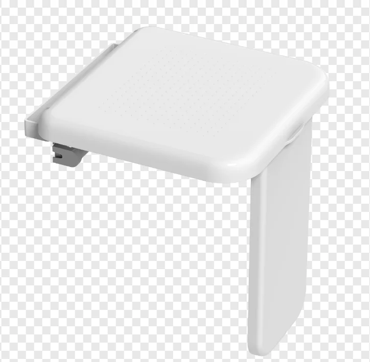 Wall mount fold up seat with stand leg suit for shower room fitting room home entrance hospital