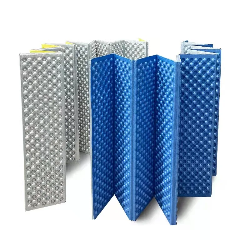 Outdoor Camping Moisture-proof Aluminum Film XPE Foam Mat Lightweight Waterproof Egg Nest Camping Sleeping Pad