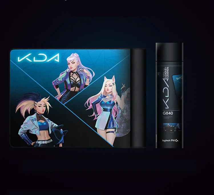 Игровой коврик для мыши G840 XL KDA League of Legend LOL ограниченный Настольный коврик