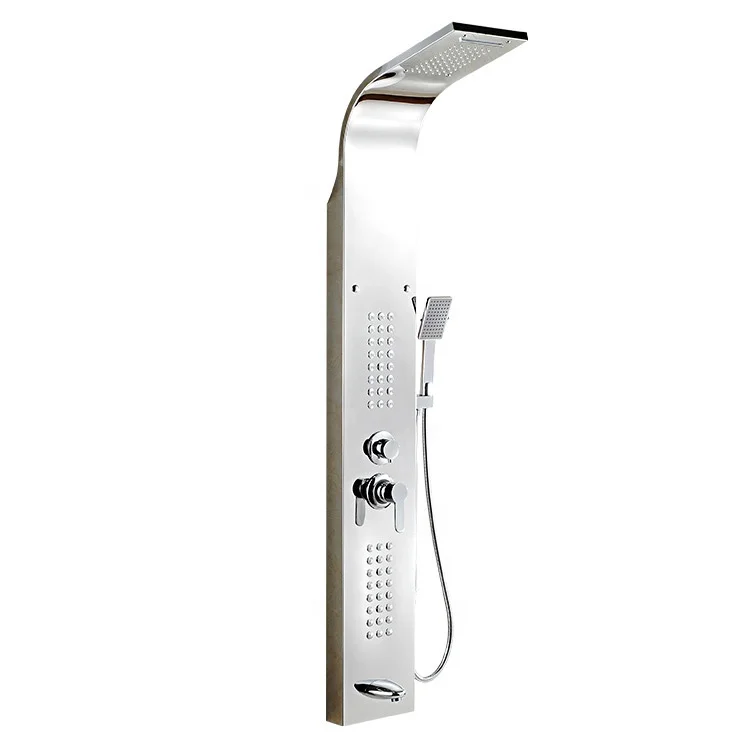 Фабричная цветная душевая колонка из нержавеющей стали 304, настенная панель для ванной комнаты, Высококачественная насадка