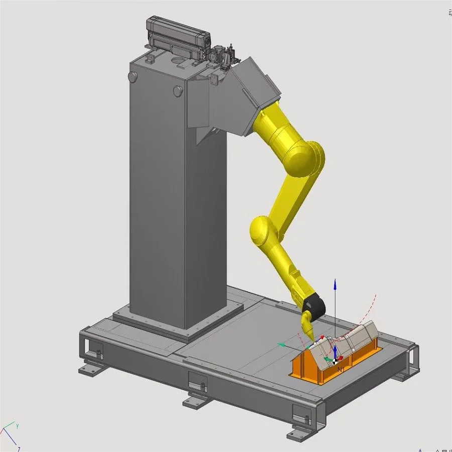 Low Cost Automatic Robot Arm 6-axis Multi-joint Robot Collaborative Industrial Robot  For Laser Welding Cutting Moving