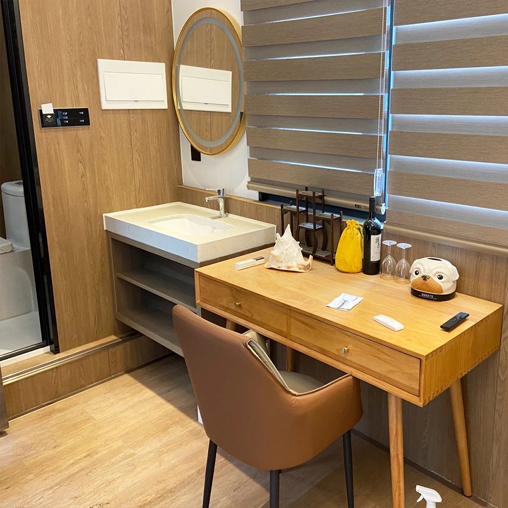 Современный роскошный легко собрать 2 пол морской сборный дом-контейнер для пляжного