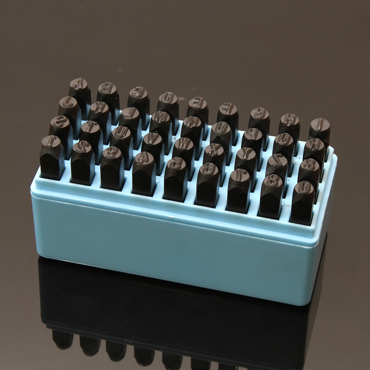 Hot Selling Wholesale Alphabet Runic Metal Steel Character Steel Stamping Letter Punch Letter And Number Punch Sets