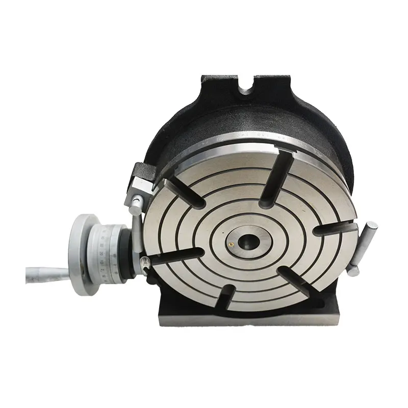 TSL250 Vertical and horizontal HV-10 rotary table for cnc drilling milling engraving machine