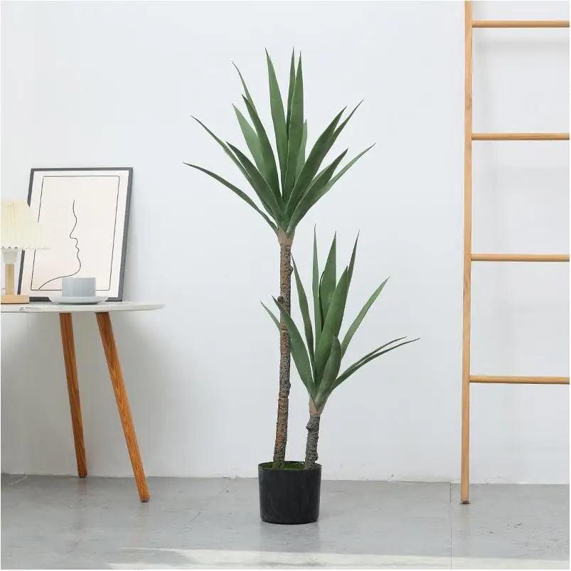 Artificial Plant Plastic Banyan With Led Lights Decor Green Wall Banana Artificial Olive indoor tree 6Ft Tall Faux Silk Plant