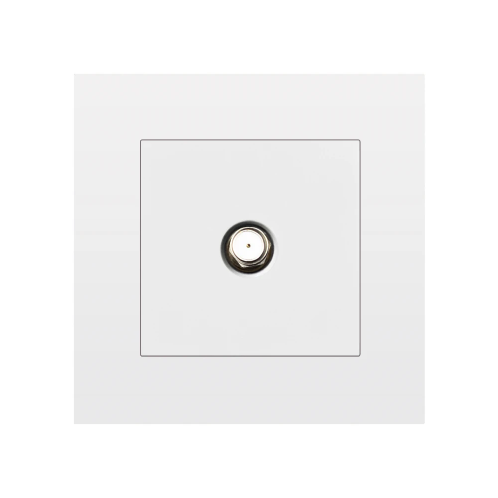 UK standard Good quality white gold grey black oman kuwait UAE market Factory price sat TV wall socket