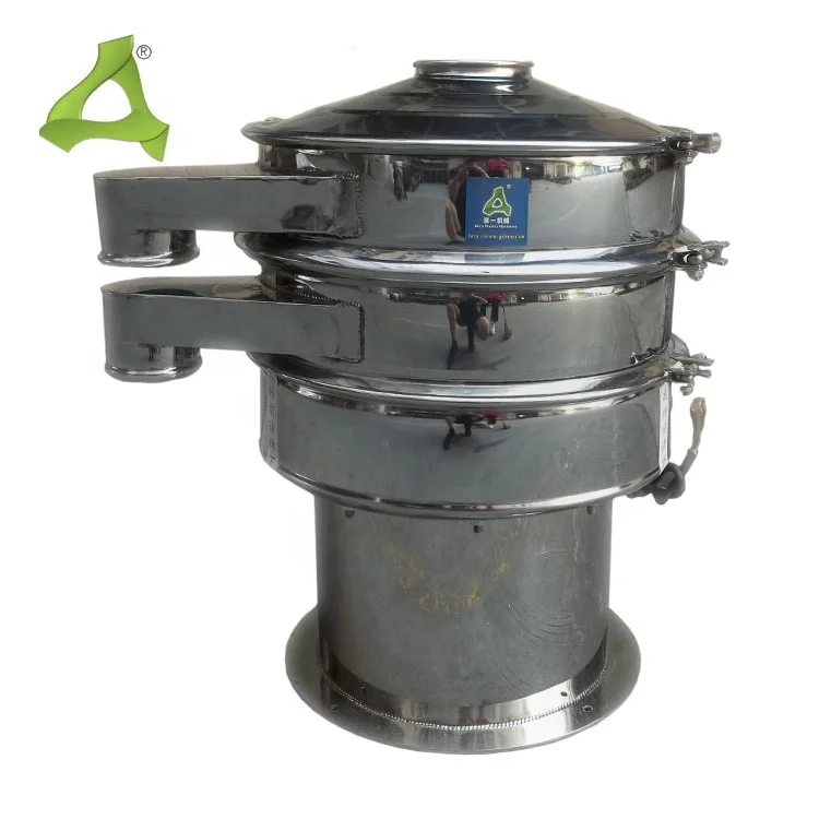 Одноэтажный маленький виброэкранный сепаратор/мелкодисперсный порошковый круглый вибрационный сито