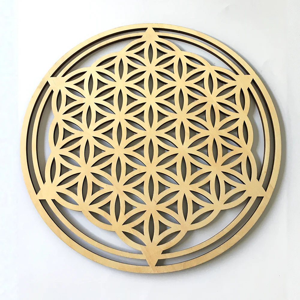 Wood House Wall Hanging Decor Home Wooden Ornaments Decoration Pendant