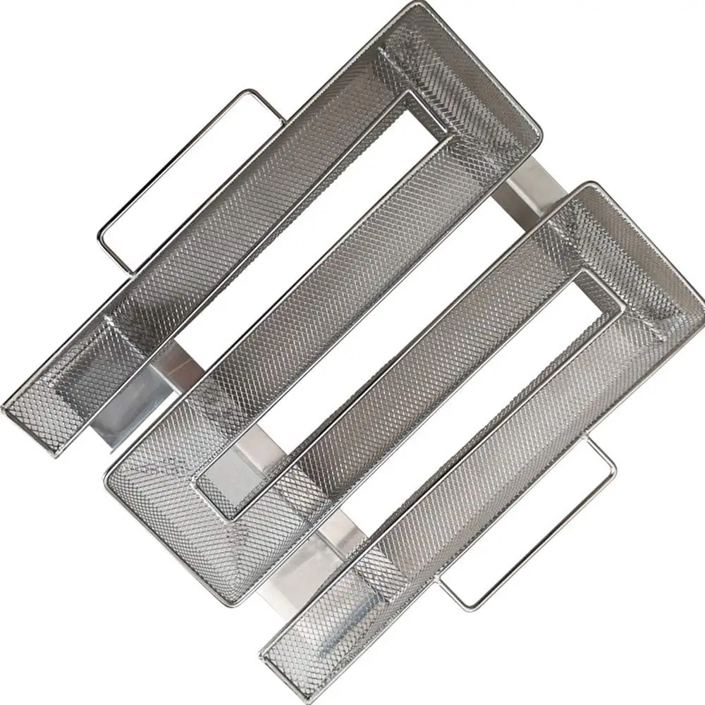 21.5x22.6x4.6cm M Type Stainless Steel Smoked Network Cold Smoke Generator, for Barbecue, Bacon Roast, BBQ Grill