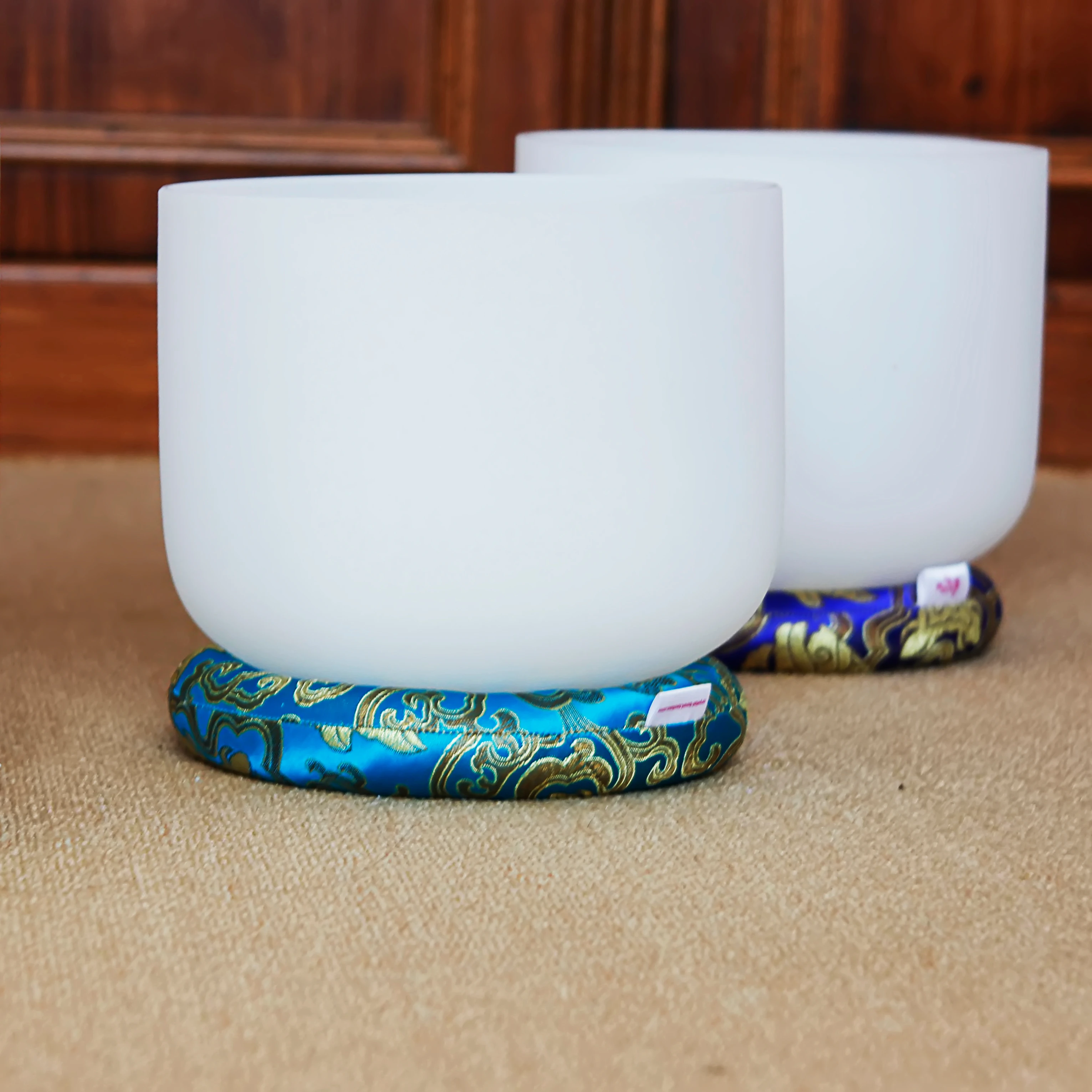 quartz frosted & opaque white crucible for lab /industrial application  crystal singing bowls