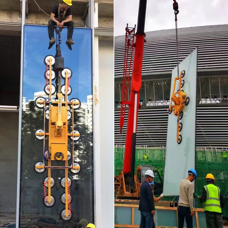 Glass vacuum lifters outdoor glass curtain wall vacuum spreader