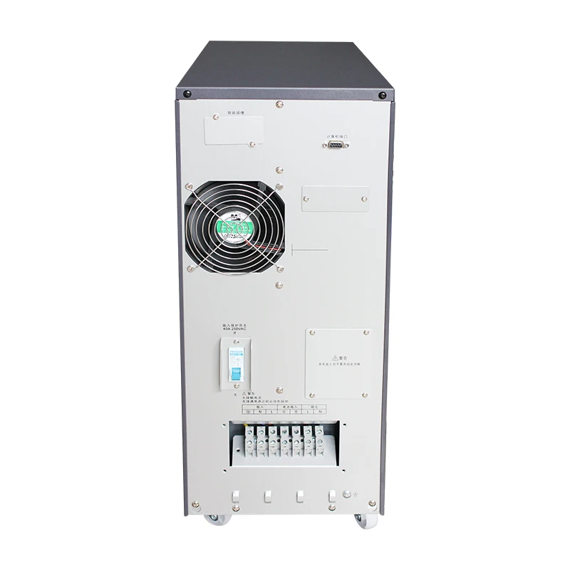 Power supply online ups 6000va 4800w with external battery backup