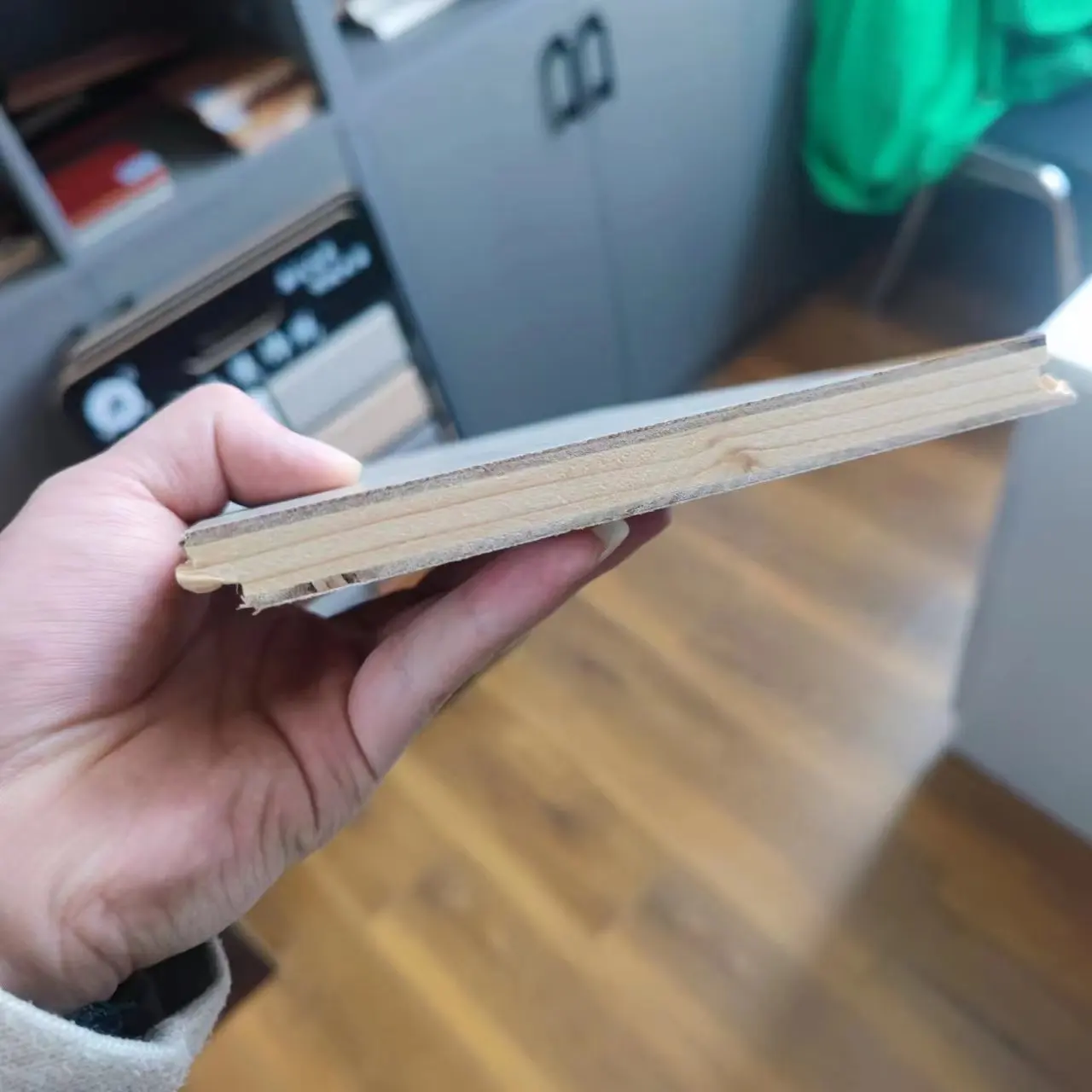 Natural Bamboo Flooring Teak Flooring Wooden Laminates Baseboard White Balcony Waterproof Outdoor Floor