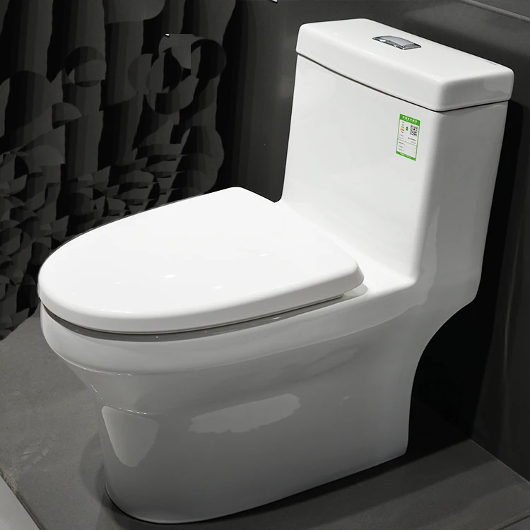 HUIDA  hot-seling modern toilet s-trap 305mm 400mm jet siphon flushing  toilet from China supplier