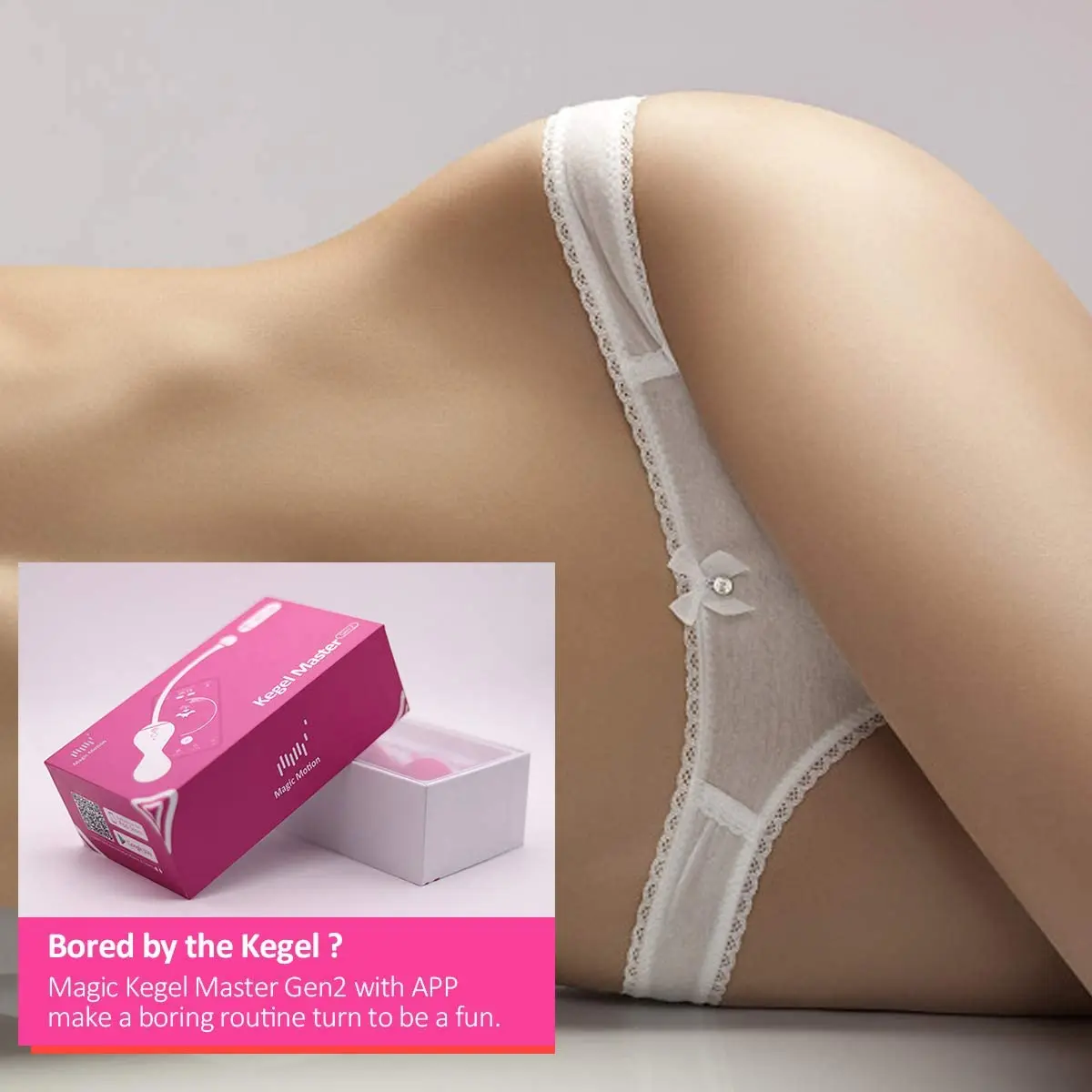 Magic Motion Vibrating Kegel Ball for Woman Sex Toy Vaginal Balls Kegel Exercise Vibrator Magic Kegel Master Gen 2 Color Box