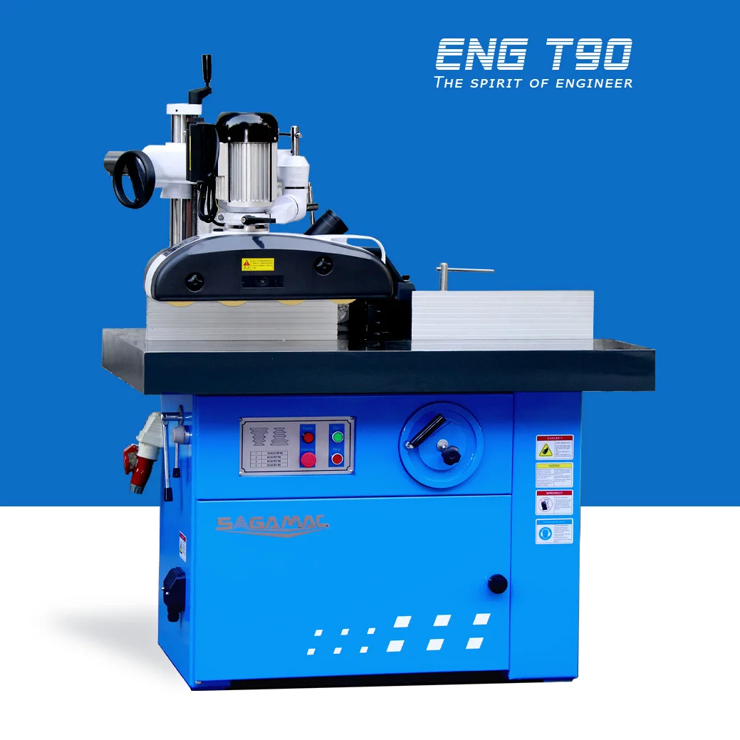 SAGA CE European quality Heavy Duty single spindle moulder wood shaper spindle moulder machine