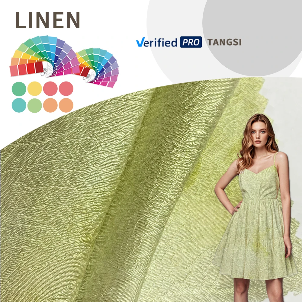 2024 Worldwide Textile High Technology Top Comfortable and breathable printed fabric TENCEL NYLON  for womens clothing