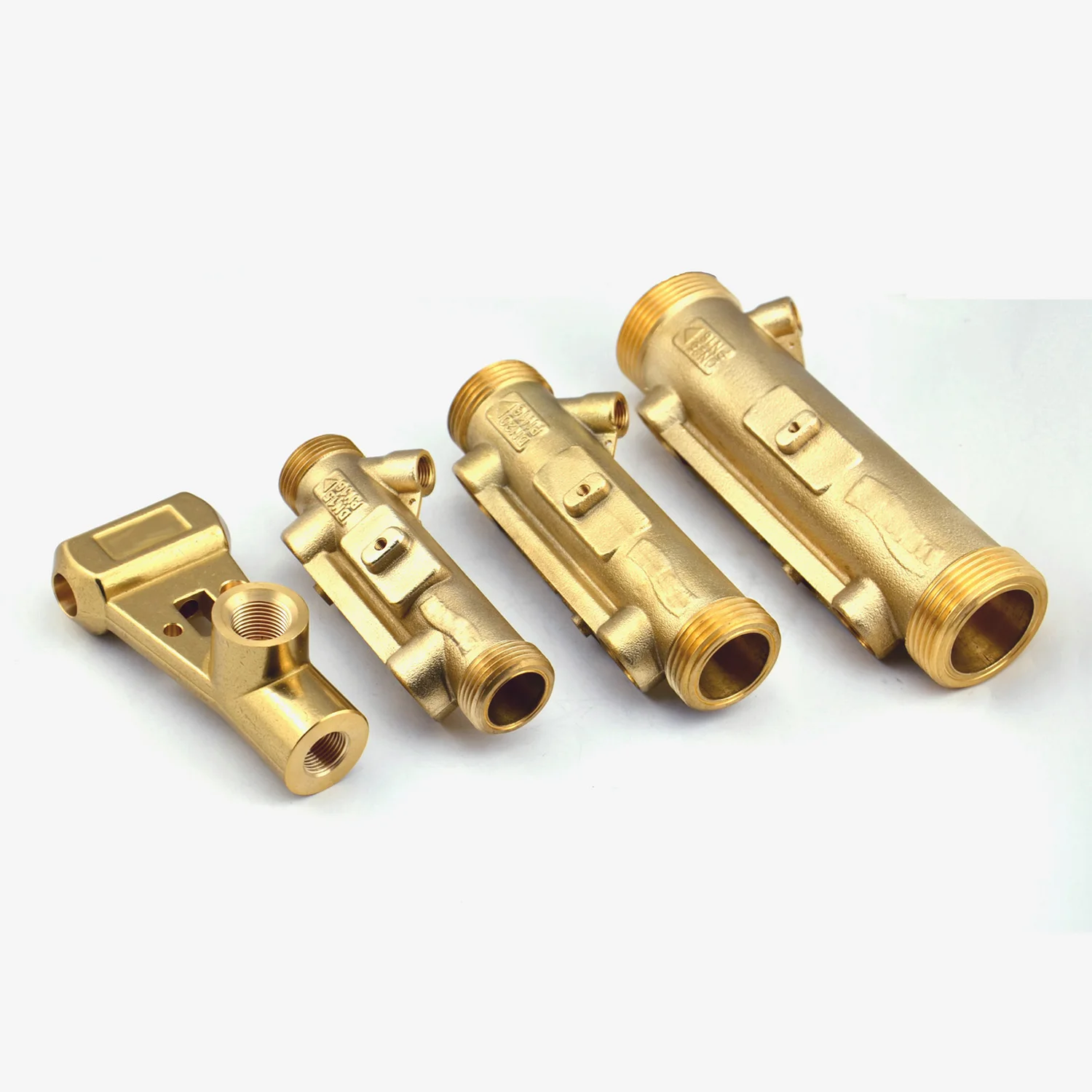 Zhejiang OEM factory customized brass hot forged pipe connector