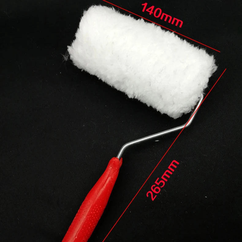 
6 Inches Paint Roller Brush Practical Multifunctional Decorative Paint Roller Brush Household Use Wall Brushes 
