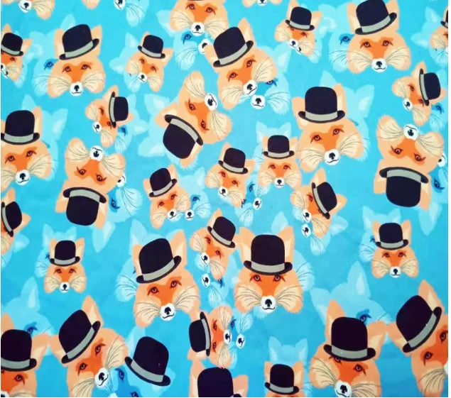 Оптовая продажа, ткань из 100% полиэстера с двойным начесом и цифровой печатью для одежды