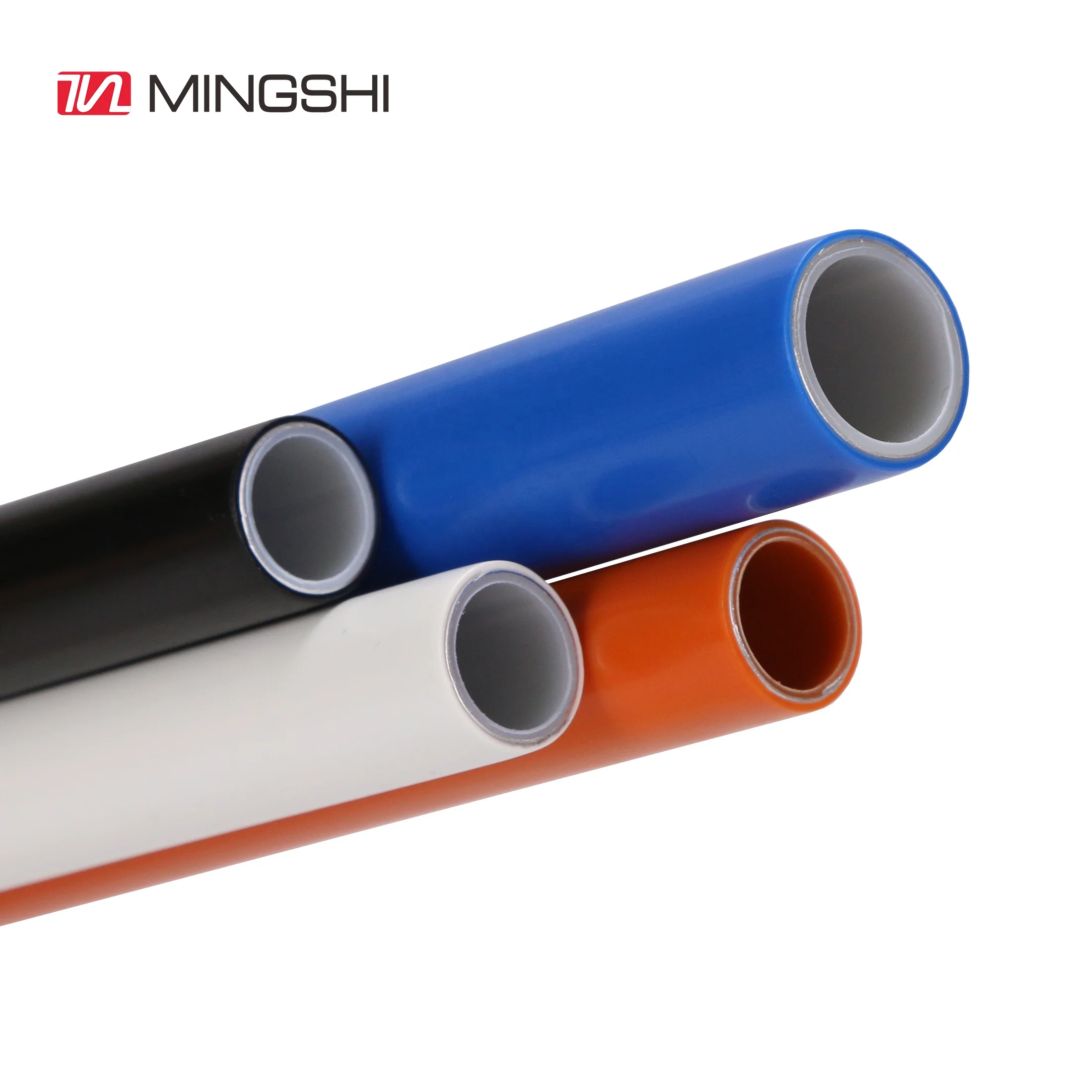 MINGSHI Plumbing materials press brass fitting pipe gas fitting water Pex Al Pex pipe underfloor heating aluminium plastic pipe