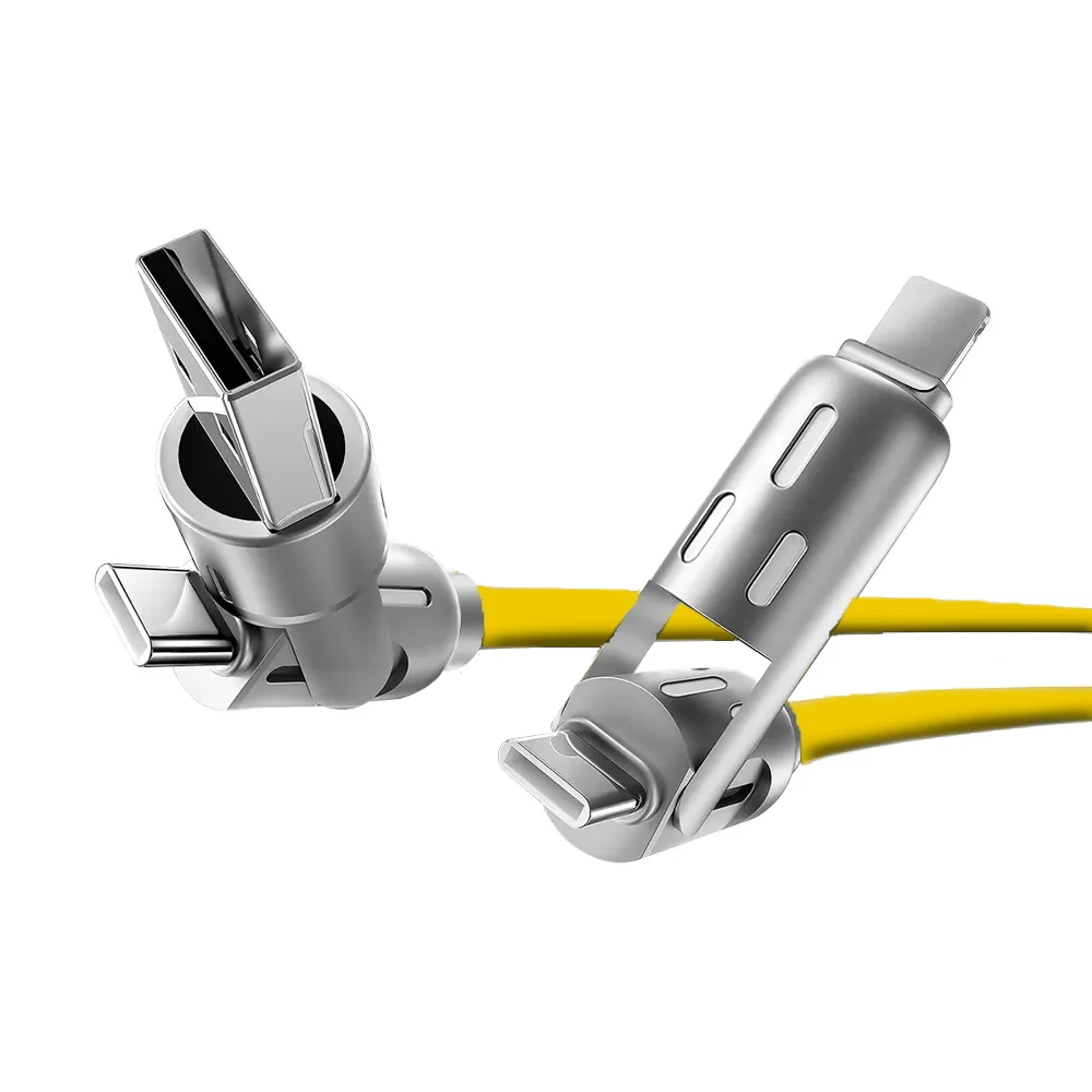 factory 240W USB C Cable 4 in 1 USB C to USB C Cable Fast Charging & Data Sync Multi Charging Cable for Phone