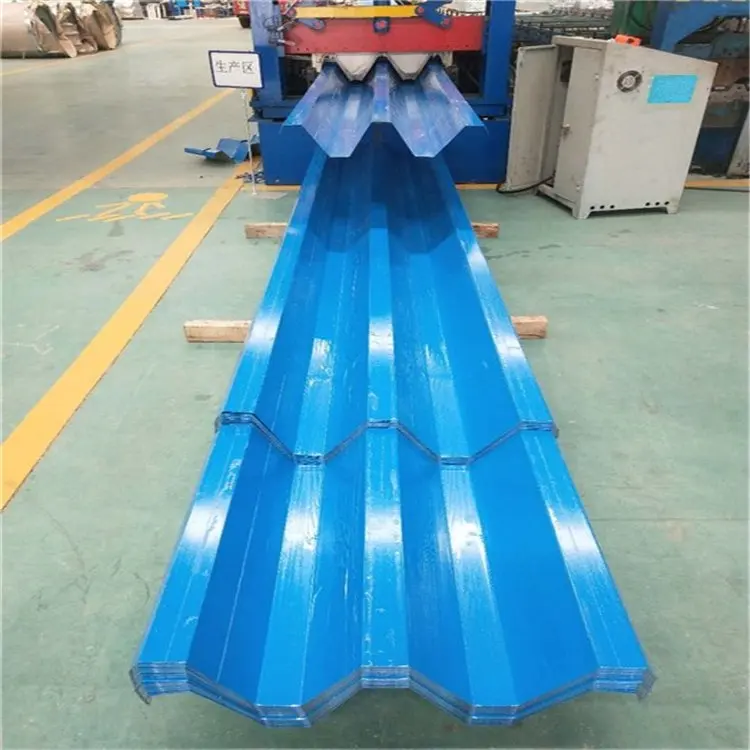 ibr tile cutting making machinery 28 gauge coloured aluminum steel zinc metal corrugated galvanized roofing sheet
